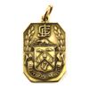 Image 1 : Canada-Eaton's ND (c.1914-1918) Medallion Presented to A. Stevens 13.6g 14K Gold, 2.91x2.16cm.