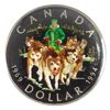 Image 1 : Silver $1 1994 w/ Privately Issued Enamel Enhancements. Vivid Colours and Gorgeous Detail Work!