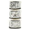 Image 1 : 3x 1oz Beaver Bullion F*ck, Sh*t & B*tch Fine Silver Bars. 3pcs. (Tax Exempt)