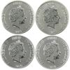 Image 2 : 4x 1oz Niue 2019 & 2020 Star Wars Clone Trooper & Darth Vader .999 Silver Coins. 4pcs. (Tax Exempt)