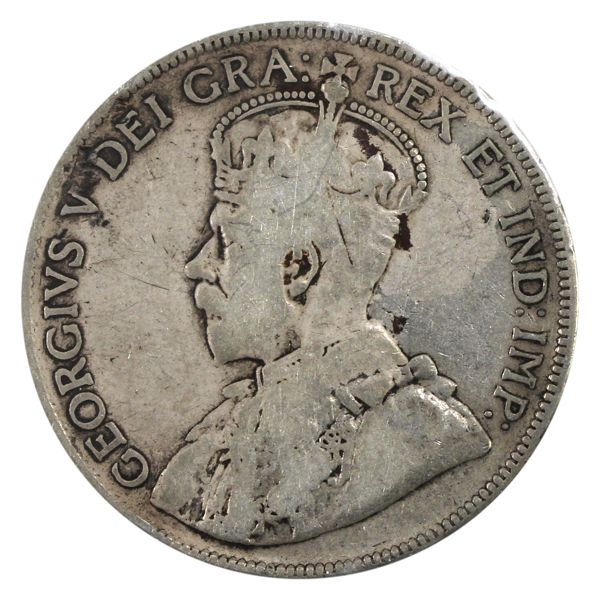 50-cent 1932 VG (impaired)