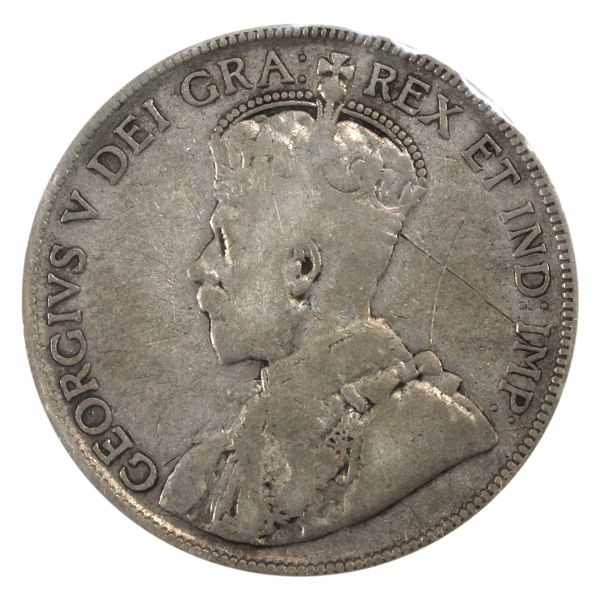 50-cent 1932 VG (scratched)