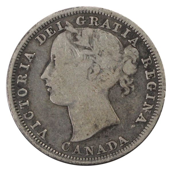 20-cent 1858 Coinage G-VG