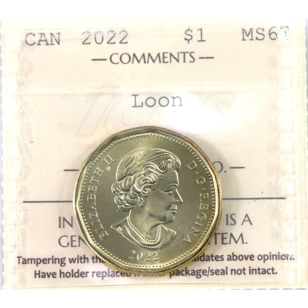 Loon $1 2022 ICCS MS67