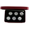 Image 1 : 2005 50-cent Battle of Britain 6-coin Sterling Silver Set