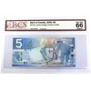 Image 1 : BC-67a 2006 $5 BCS GEM UNC66 (Original) Jenkins-Dodge Printed in 2006 SN: APM0162809