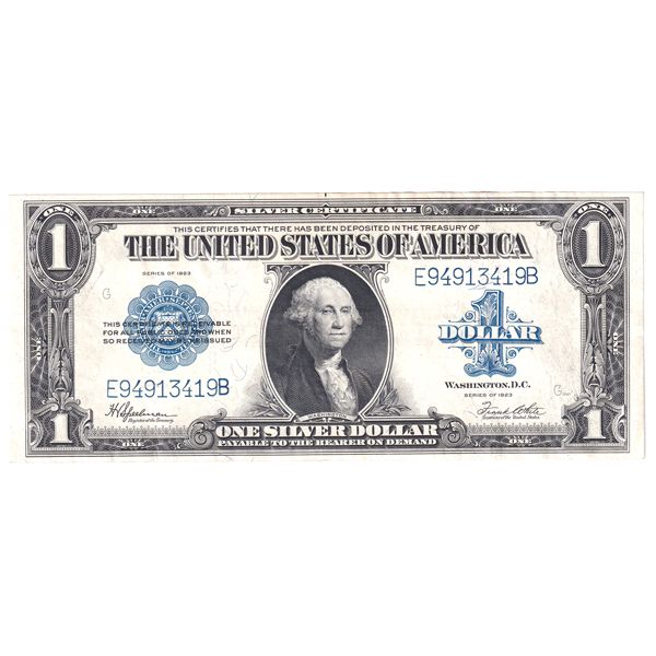 USA 1923 FR#237 $1 VF-EF Speelman-White SN: E94913419B
