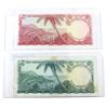 Image 2 : East Caribbean States 1965 $1 & $5 Notes. 2pcs.