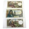 Image 2 : France 1963-1973 10 & 50 Francs VF to VF-EF (various imperfections) Notes. 3pcs.