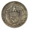 Image 2 : Panama Silver 1933 1/2 Balboa Almost Uncirculated (Impaired)