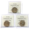 Image 2 : Loon $1 1994, 1995 & 1996 ICCS MS65. 3pcs. 