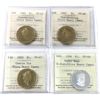 Image 1 : Loon $1 1994-2002 & Silver $1 2006 ICCS PF66 to PF68 UHC. 4pcs.