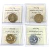 Image 2 : Loon $1 1994-2002 & Silver $1 2006 ICCS PF66 to PF68 UHC. 4pcs.