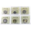 Image 2 : Full Run 2023 1952-2022 4 Pearls PCCS (Professional Coin Certification System) MS64. 6pcs.