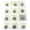 Image 2 : 25-cent 2007-2009 Olympic ICCS or PCCS (Professional Coin Certification System) MS66. 12pc