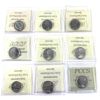 Image 2 : 25-cent 2006-2022 ICCS & PCCS (Professional Coin Certification System) Certified MS66. 9pcs.