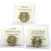 Image 2 : Loon $1 2019 Equality, 2019 & 2020 ICCS MS67. 3pcs.