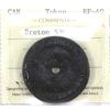 Image 1 : BR-530, ND (1847) Montreal & Lachine Railroad Co. Third Class Ticket/Token ICCS EF40. Scarce Issue!
