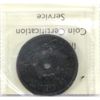 Image 2 : BR-530, ND (1847) Montreal & Lachine Railroad Co. Third Class Ticket/Token ICCS EF40. Scarce Issue!