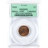 Image 1 : 1-cent 1920 Small PCGS MS65 Red