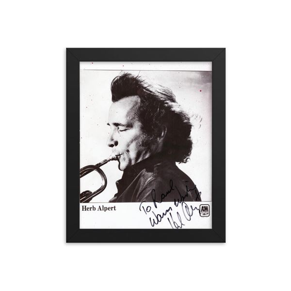 Herb Alpert signed photo REPRINT