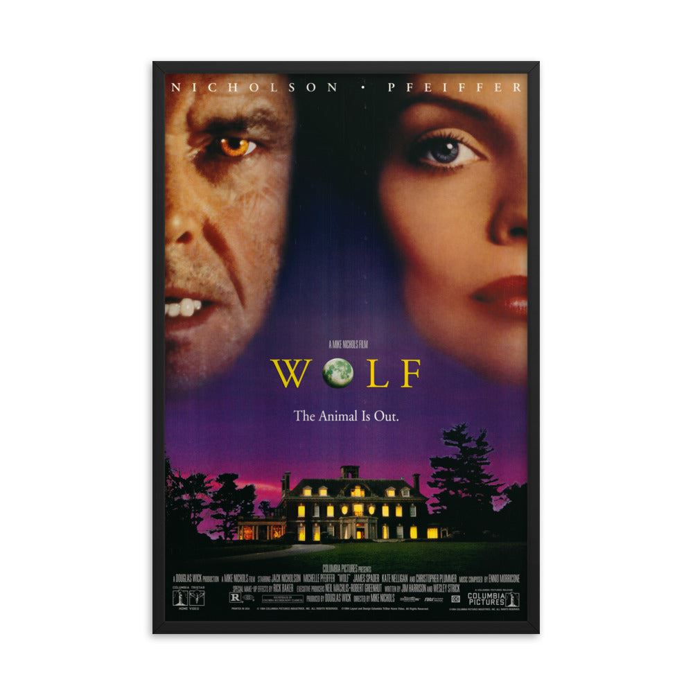 Wolf 1993 REPRINT movie poster REPRINT