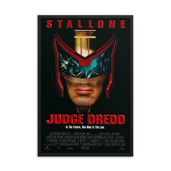 Judge Dredd 1995 REPRINT poster REPRINT