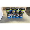 Image 2 : BOX OF PAINTING SUPPLIES WITH 4 TUBS OF ELECTRICAL WIPES