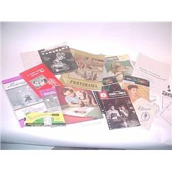 Photography pamphlets and price lists