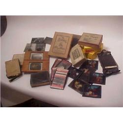Large lot of Glass Slides