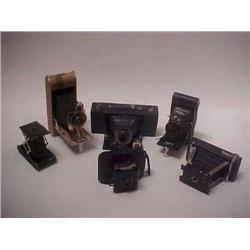 Antique folding Cameras