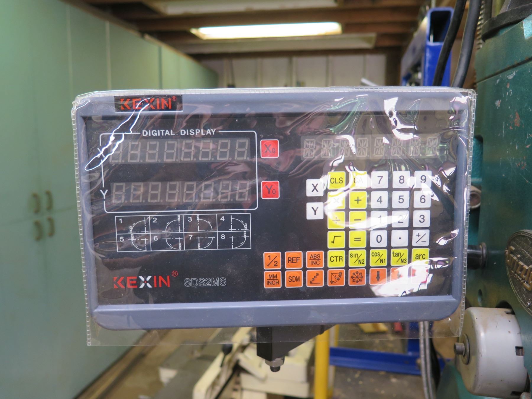 Kexin Grizzly Industries G1126 Geared Head Mill/Drill w/ Kexin SDS2MS Readout ...