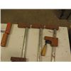 Image 2 : Multiple Jorgensen Cabinet Master Pipe Clamps, Misc Sizes