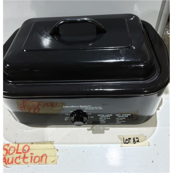 Hamilton Beech 18 quart roaster oven