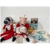 Image 1 : Porcelain Doll Collection And Stuffed Animal Horses