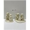 Image 1 : Snowbabies Made By Department 56 "Why Dont You Talk To Me" " We Will Plant Starry Sky"