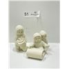 Image 1 : Snowbabies Made By Department 56 "Are All These Mine" "Down The Hill We Go"