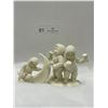 Image 1 : Snow Babies made by Department 56 "Lets All Chim In" "Moon Beans"