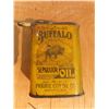 Image 1 : Buffalo Seperator Oil Tin , Small Size Maybe 1 Pound