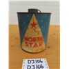 Image 1 : North Star 1 Gal Antifreeze Tin with Green Stars