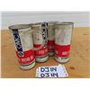 Image 1 : 4 OMC 2 Cycle Engine Oil 16 OZ Tins with Original