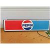 Image 1 : Pepsi Plastic Face Metal Box Cooler Topper Light 