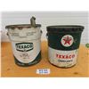 Image 1 : Texaco Lubricants 35 Pound Pail and Texaco