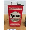 Image 3 : 3 Vintage Oil Tins - Texaco Valor 2 Gal , Veedol