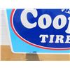 Image 3 : Cooper Tires Embossed Tin Sign 45'' x 30'' 