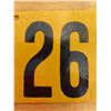 Image 3 : 1914 Manitoba License Plate 10'' x 4 1/2'' Porcelain