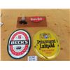 Image 1 : Plastic Grain Belt Beer Sign with Finger Lamp 