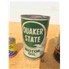 Image 2 : Quaker State 1 Quart Oil Tin, 2 Kleen Flo and