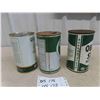 Image 2 : (3) Quaker State Motor Oil Quartz Cans