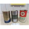 Image 3 : (3) Quartz Oil Cans - 1 BA + 2 Texaco 